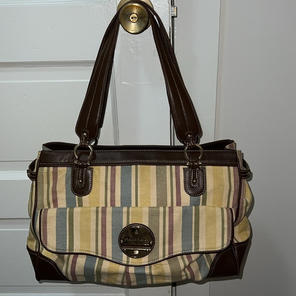 Etienne Aigner Handbags - $5 Blowout Sale! Etienne Aigner stripped shoulder purse